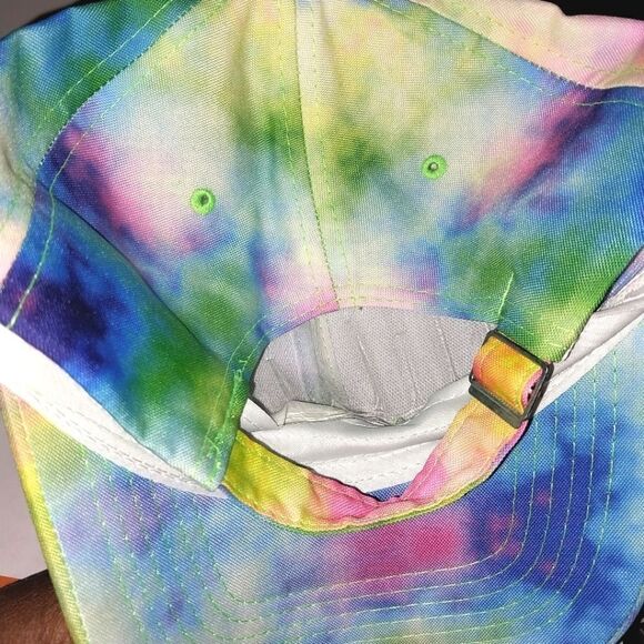 Tie dye base unisex ball cap